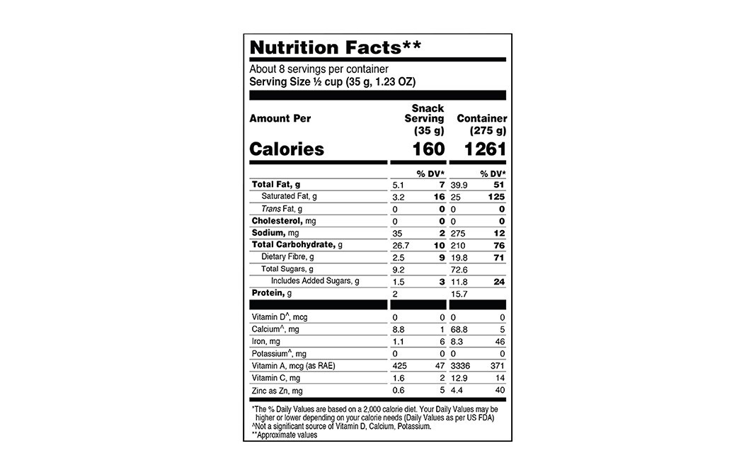 Fit & Flex Crunchy Granola Mango Coconut   Pack  275 grams